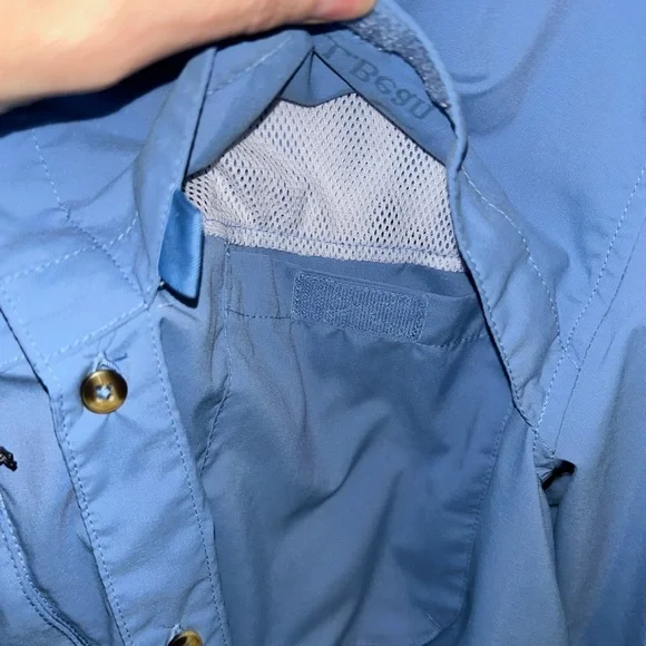 LL Bean 2 Shirt Men's XL Long Sleeve Performance Vented Fish Outdoors SPF - Picture 7 of 16